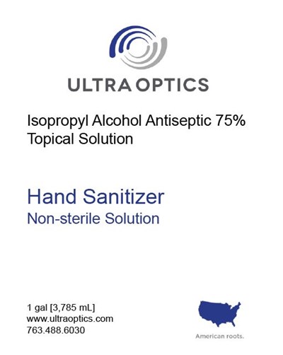 Front Label On Bottle (Hand Sanitizer Front Image)
